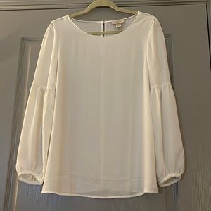 Loft White Blouse